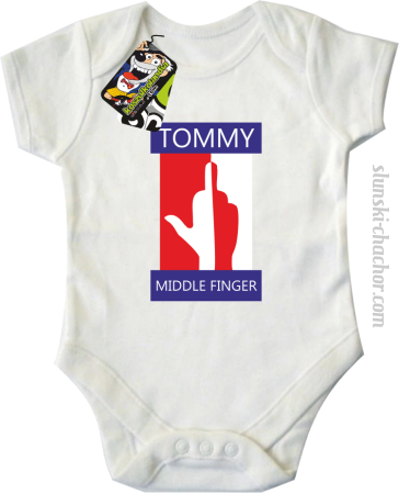Tommy Middle Finger - Body dziecięce
