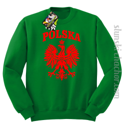 Polska - Bluza męska STANDARD zieleń