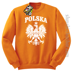 Polska - Bluza męska STANDARD pomarańcz