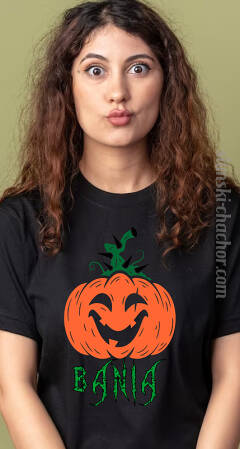 Bania - Halloween - koszulka damska 