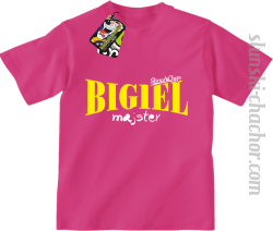 BIGIEL Majster - Koszulka dziecięca fuchsia