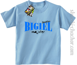 BIGIEL Majster - Koszulka dziecięca błękit
