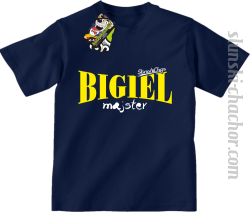 BIGIEL Majster - Koszulka dziecięca granat