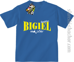 BIGIEL Majster - Koszulka dziecięca niebieski
