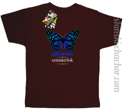 Gryfny Szmaterlok - koszulka dziecięca brązowa