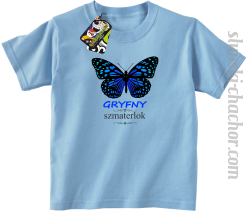 Gryfny Szmaterlok - koszulka dziecięca błękitna