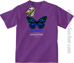 Gryfny Szmaterlok - koszulka dziecięca fioletowa