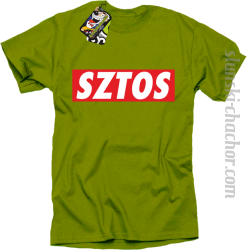 SZTOS prostzone - koszulka męska kiwi