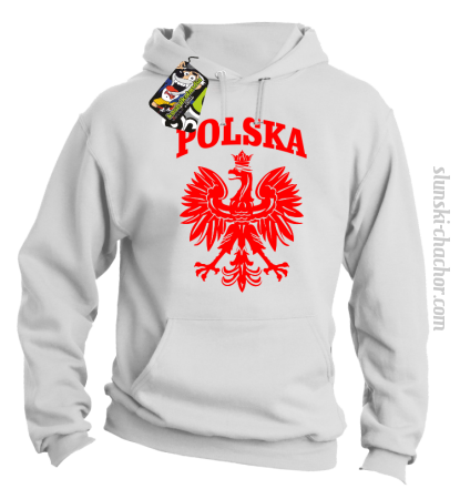 Polska - Bluza męska z kapturem