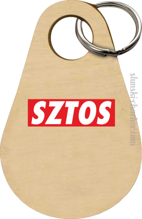 SZTOS prostzone - brelok 