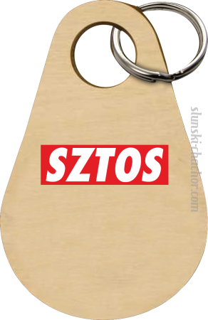 SZTOS prostzone - brelok 