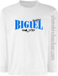 BIGIEL Majster - Longsleeve dziecięcy biała