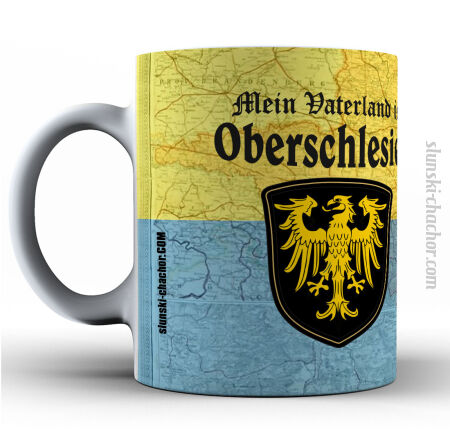 Mein Vaterland ist Oberschlesien Full Print - kubek z motywem śląskim