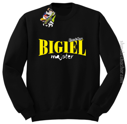 BIGIEL Majster - Bluza męska STANDARD czarny
