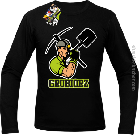 Grubiorz - Longsleeve męski