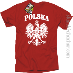 Polska - Koszulka męska red