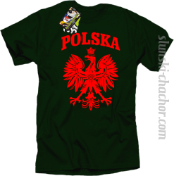 Polska - Koszulka męska butelka