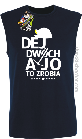 Top męski Dej dwóch a jo to zrobia