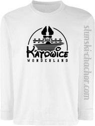 Katowice Wonderland - Longsleeve dziecięcy biały