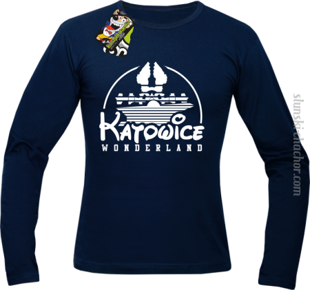 Katowice wonderland - Longsleeve męski