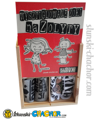 Wysztiglowane Zoki na Zolyty - rozmiary od 35-46cm  1