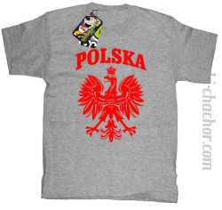 Polska - Koszulka dziecięca melanż