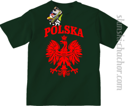 Polska - Koszulka dziecięca butelka