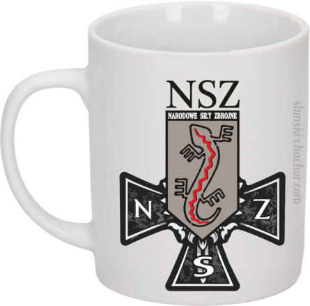 NSZ Narodowe Siły Zbrojne - Kubek ceramiczny