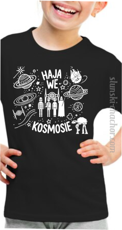  Haja we kosmosie - koszulka dla bajtla