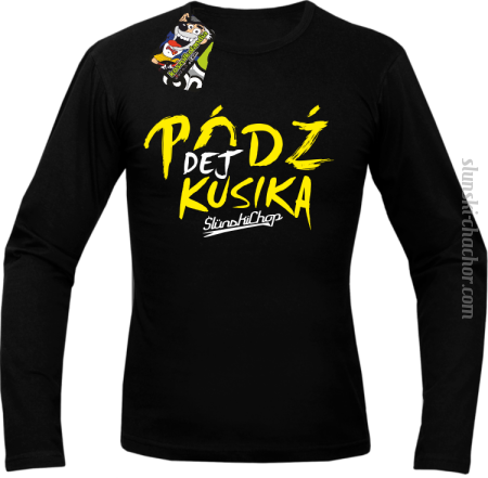 Pódź dej kusika -Longsleeve męski