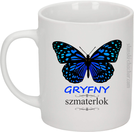 Gryfny Szmaterlok - kubek biały 330 ml 