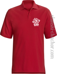 LORD Gym Stop wishing Start Doing - Koszulka męska POLO red