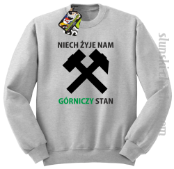 Niech żyje nam górniczy stan - Bluza STANDARD melanż