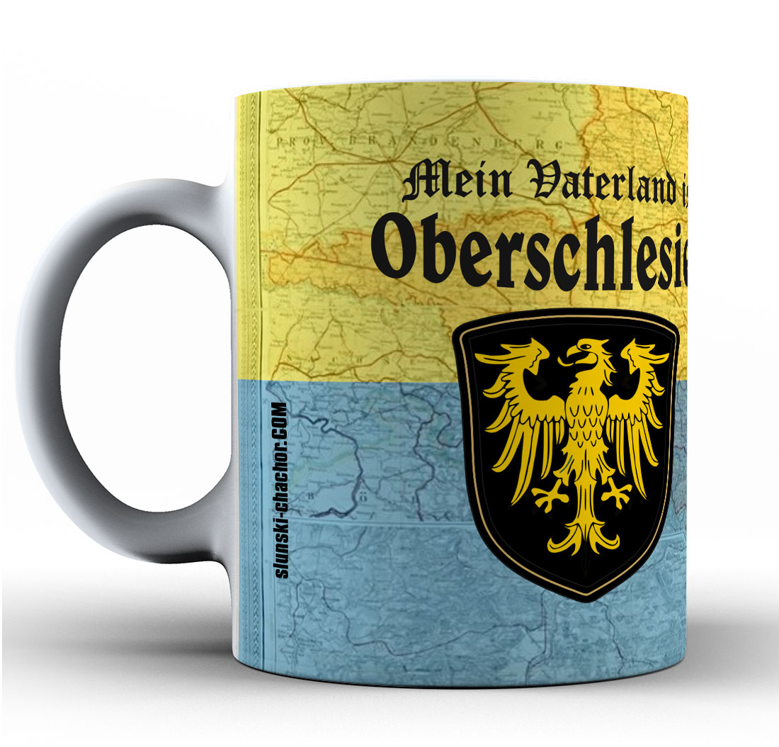 Mein Vaterland ist Oberschlesien Full Print - kubek z motywem śląskim 2